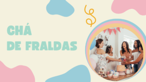 Imagem de um chá de fraldas com diversas pessoas