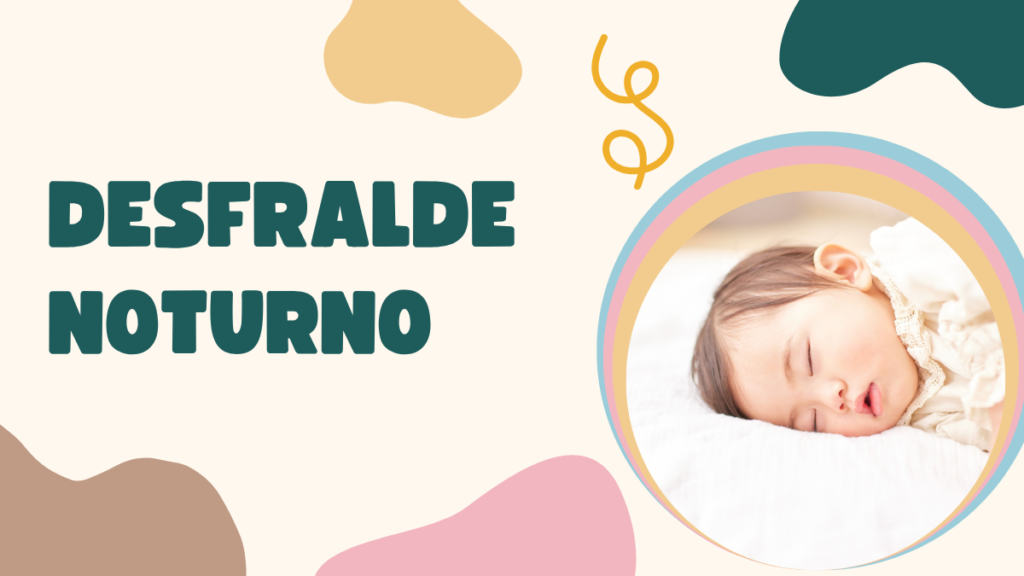 Bebê dormindo tranquilo - artigo sobre desfralde noturno e regressão
