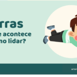 Ilustração do Pepê fazendo birra, personagem da Arte Mundo Desenho