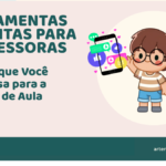Ferramentas Gratuitas para Professoras: Tudo que Você Precisa para a Sala de Aula, ilustração do Pepê com celular