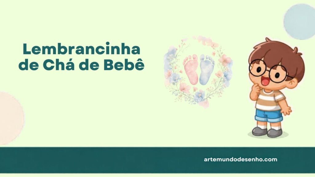 lembrancinha de chá de bebê