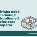 Pepe olhando o chiqueirinho de bebê
