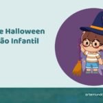 Pepê comemorando o Halloween